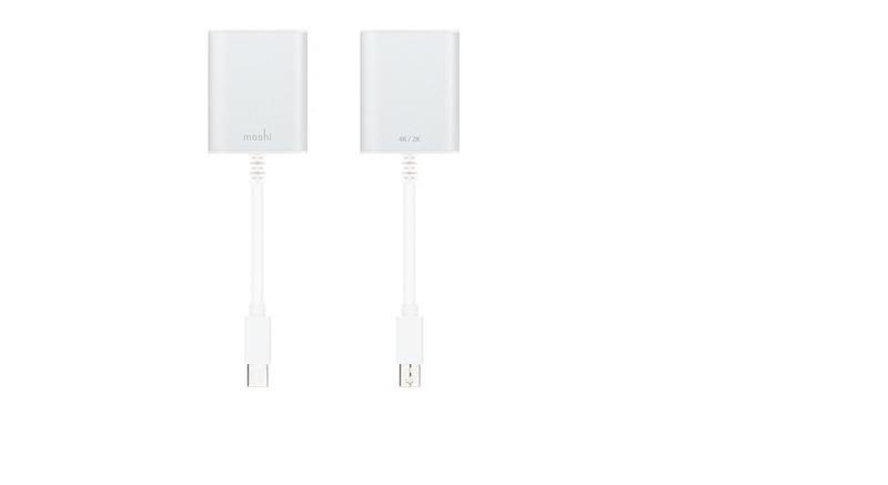 Moshi Mini Display Port To HDMI Adapter 4K Silver, , large image number 1