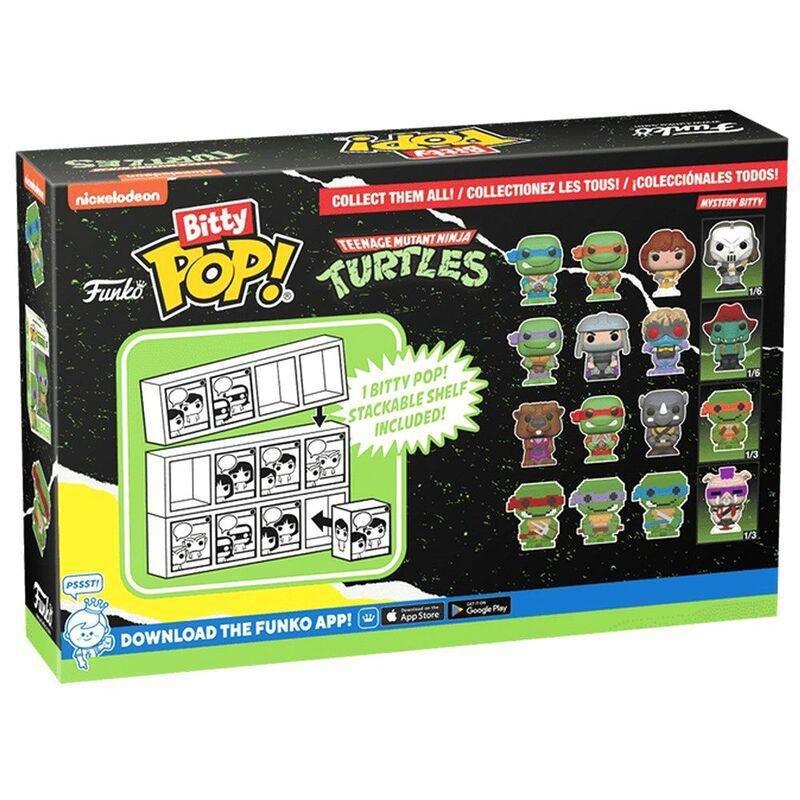 Funko Bitty Pop! Television Teenage Mutant Ninja Turtle Splinter 1-Inch Vinyl Figure (Pack of 4) - FU71509, , medium