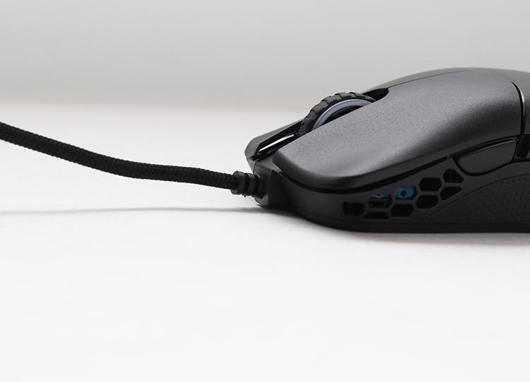 Ducky Feather Omron Switch RGB Gaming Mouse - Black and White Edition, , large image number 2