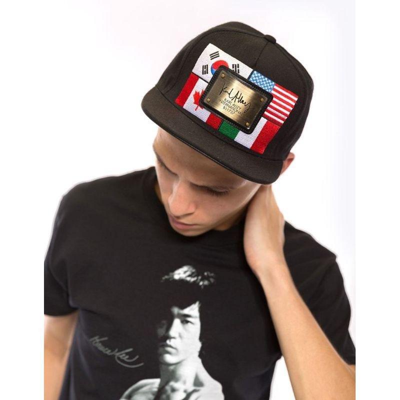 Karl Alley World Flags Antique Snapback Cap, , large image number 1
