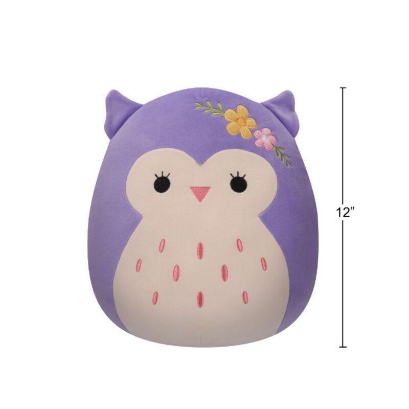 Squishmallows Holly The Purple Owl 12-Inch Plush Toy, , large image number 4