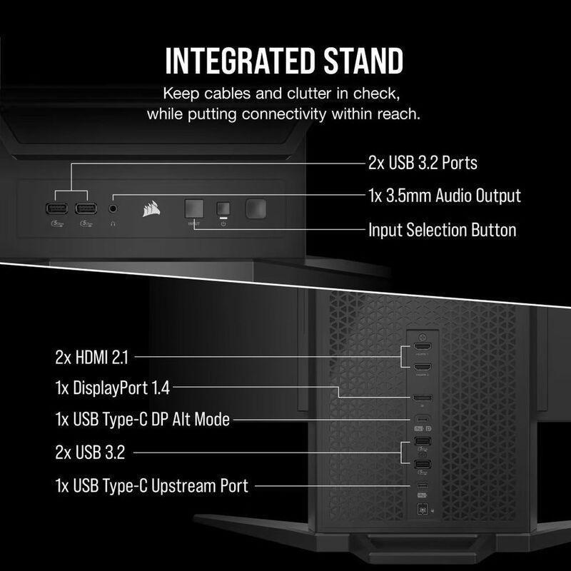 Corsair Xeneon Flex 45-Inch OLED (3440 x1440)/240Hz Bendable Gaming Monitor, , large image number 3