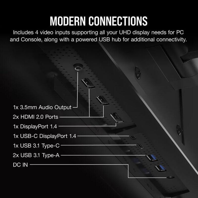 Corsair Xeneon ​32-Inch IPS UHD (3840 x2160)/144Hz HDR600 Gaming Monitor, , large image number 2