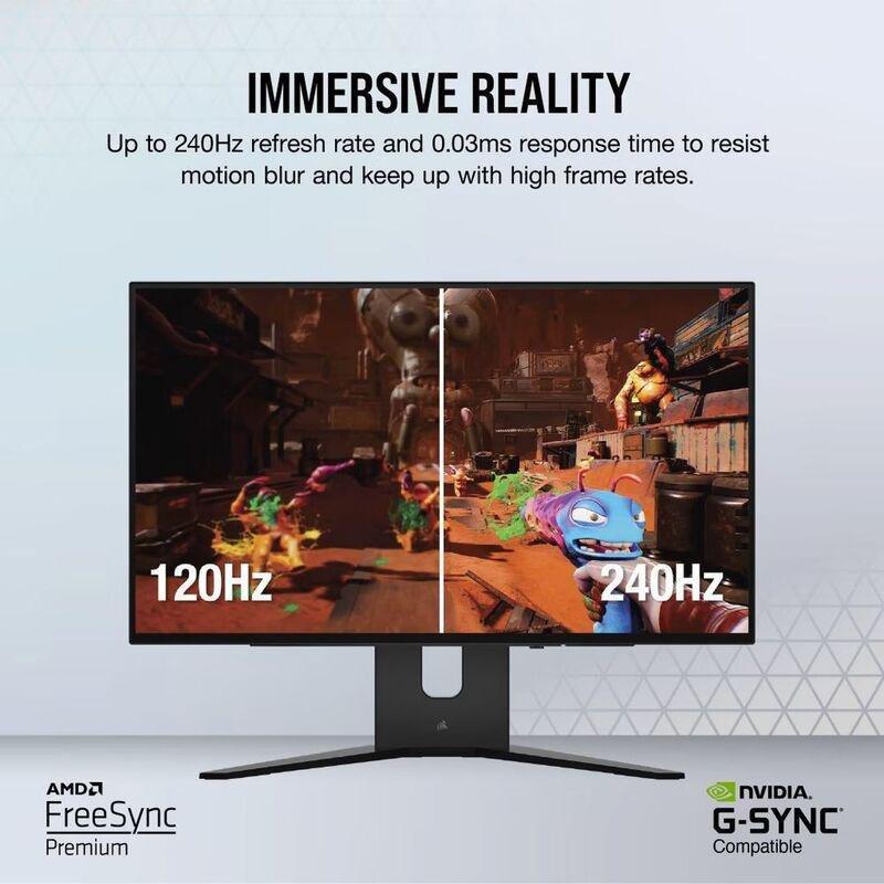 Corsair Xeneon 27-Inch OLED (2560x1440)/240Hz Gaming Monitor, , large image number 2