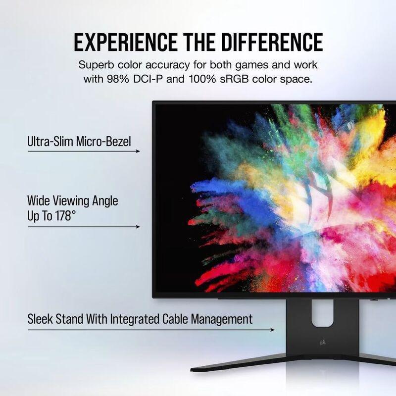Corsair Xeneon 27-Inch OLED (2560x1440)/240Hz Gaming Monitor, , large image number 3