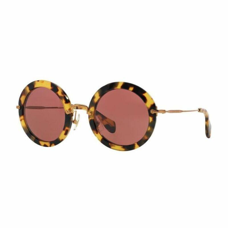 Miu Miu Mu 13Ns 7S00A0 49 Trt/Red Sunglasses, , large image number 1