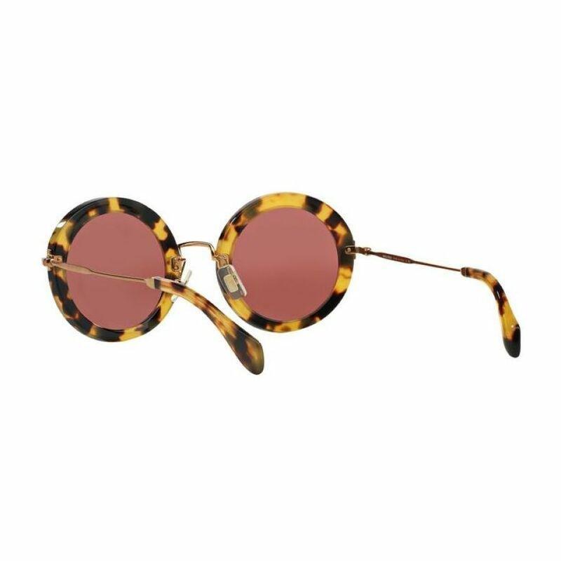 Miu Miu Mu 13Ns 7S00A0 49 Trt/Red Sunglasses, , large image number 2