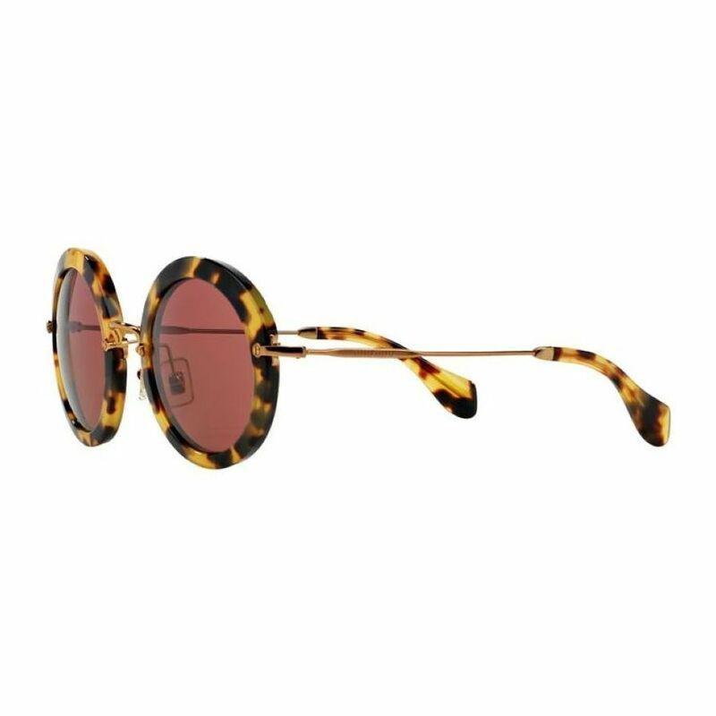 Miu Miu Mu 13Ns 7S00A0 49 Trt/Red Sunglasses, , large image number 3