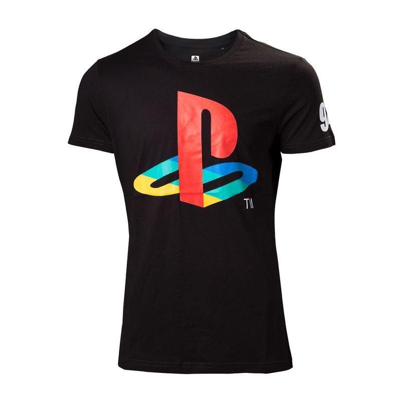 Difuzed Playstation Classic Logo Men'S T-Shirt Black, BLK, large image number 0