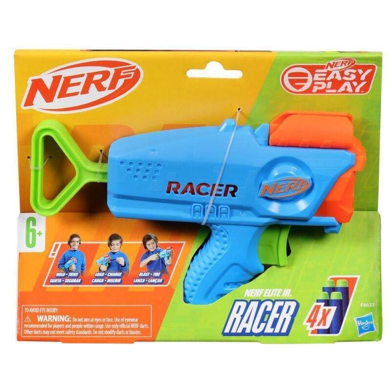 Nerf Elite Easy Play Junior Racer Blaster, , large image number 1