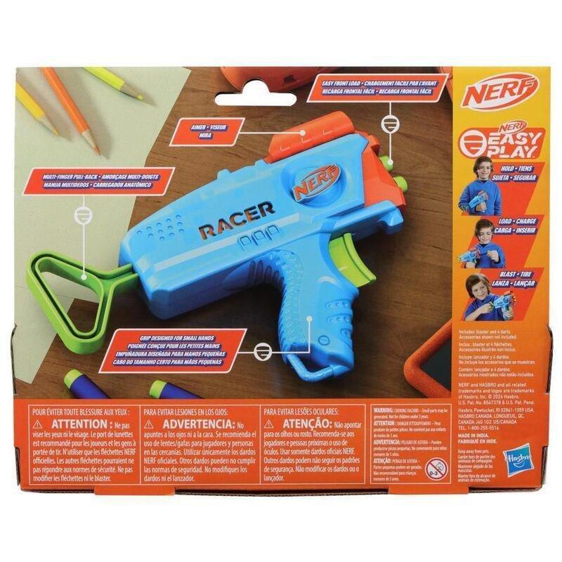 Nerf Elite Easy Play Junior Racer Blaster, , large image number 2
