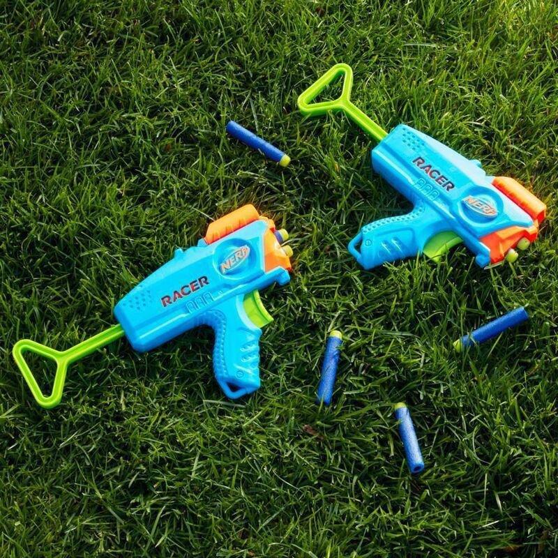 Nerf Elite Easy Play Junior Racer Blaster, , large image number 6