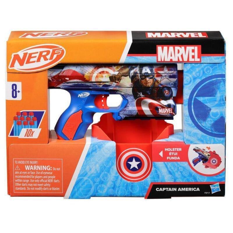 Nerf Marvel Captain America Blaster, , large image number 1