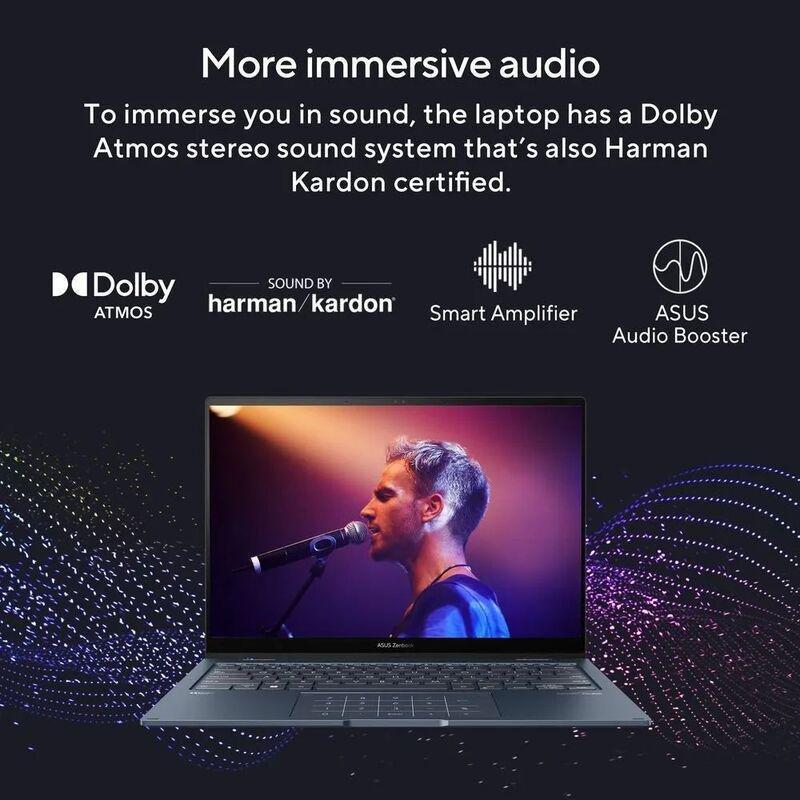 ASUS Zenbook 14 Flip OLED Touch Screen Laptop - UP3404VA-OLEDI7B Intel Core i7-1360P/16GB RAM/1TB SSD/Intel Iris Xe Graphics/14-inch 3K (2880 x 180..., , large image number 2