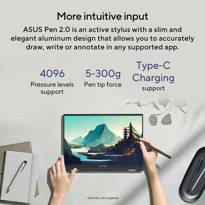 ASUS Zenbook 14 Flip OLED Touch Screen Laptop - UP3404VA-OLEDI7B Intel Core i7-1360P/16GB RAM/1TB SSD/Intel Iris Xe Graphics/14-inch 3K (2880 x 180..., , large image number 10