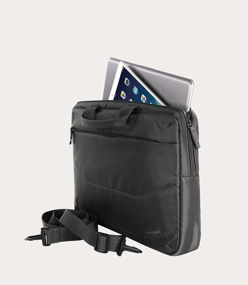 Tucano Idea Bundle Slim Bag 14-Inch - Black (Wireless Mouse), , large image number 2