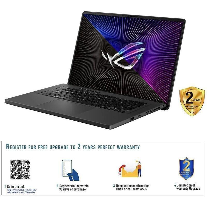 ASUS ROG Zephyrus G16 Gaming Laptop - GU603VV-N4083W Intel Core i7-13620H/16GB RAM/1TB SSD/NVIDIA GeForce RTX 4060 8GB/16-inch QHD+ (2560 x 1600)/2..., , large image number 1