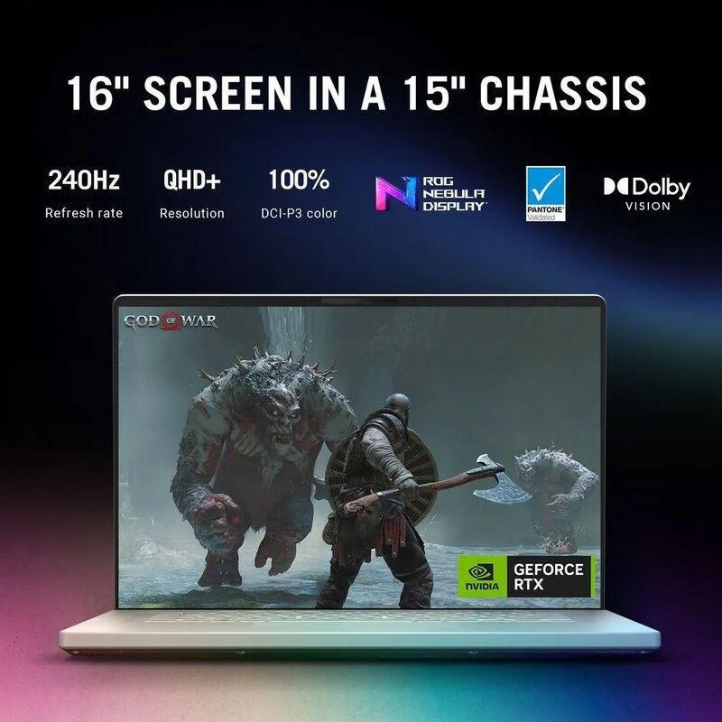 ASUS ROG Zephyrus G16 Gaming Laptop - GU603VV-N4083W Intel Core i7-13620H/16GB RAM/1TB SSD/NVIDIA GeForce RTX 4060 8GB/16-inch QHD+ (2560 x 1600)/2..., , large image number 4