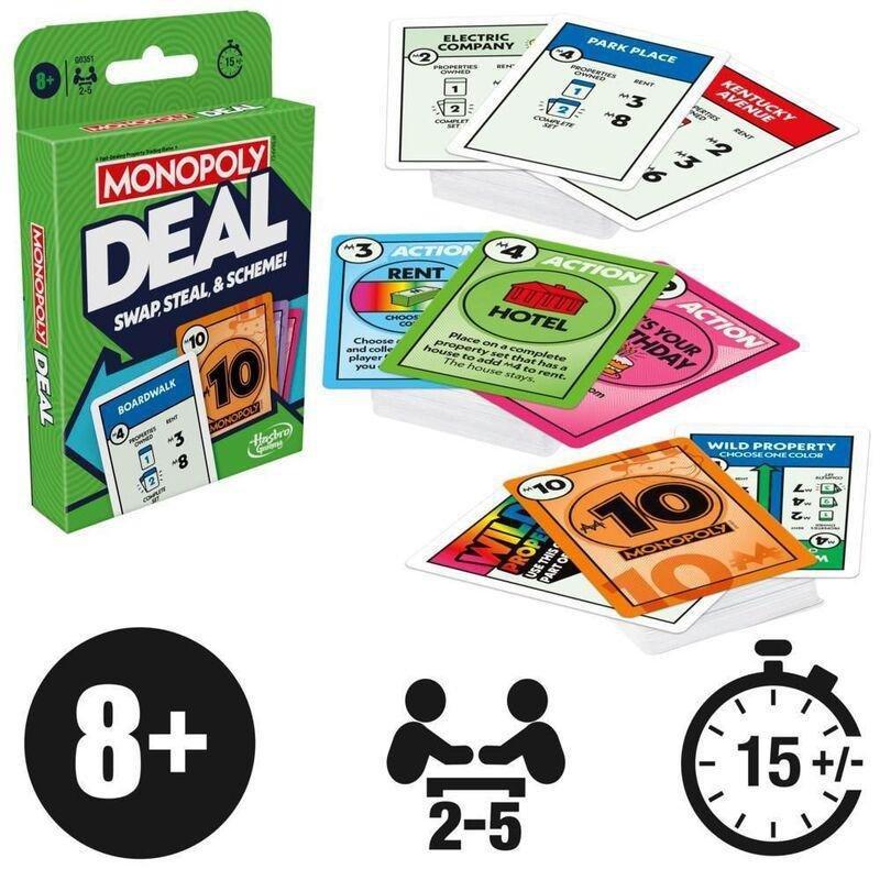Hasbro Monopoly Deal Refresh (English), , large image number 2