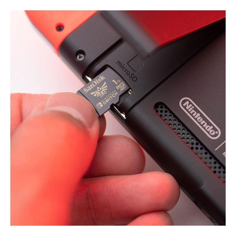 SANDISK - SanDisk Nintendo MicroSDXC UHS-I card for Nintendo Switch Zelda Edition- 1TB