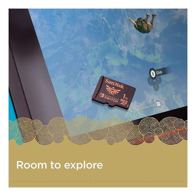 SanDisk Nintendo MicroSDXC UHS-I card for Nintendo Switch Zelda Edition- 1TB, , large image number 2