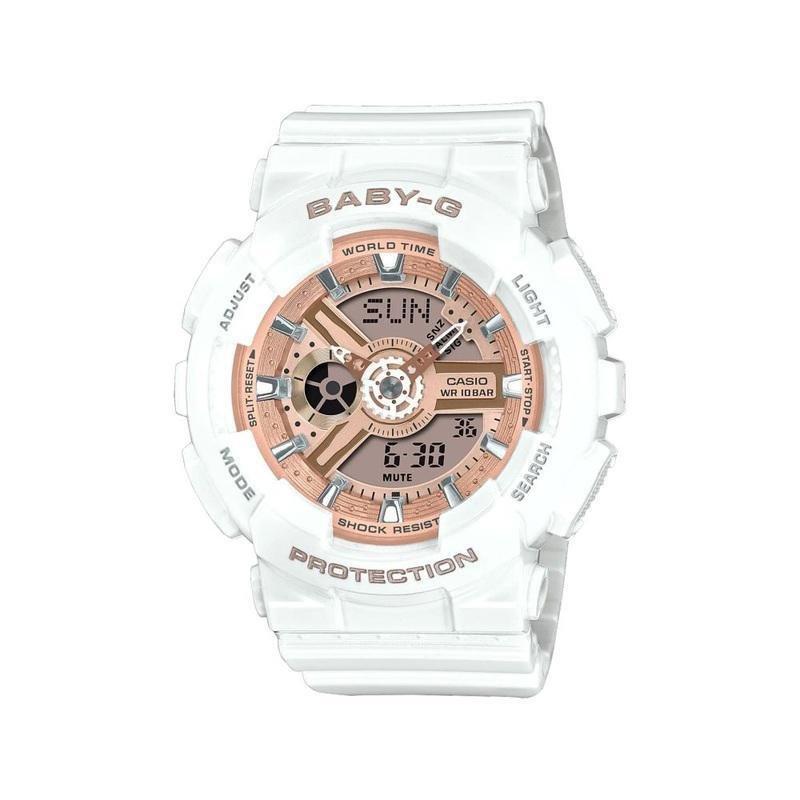 Casio Baby-G BA-110X-7A1DR Analog Digital Women's Watch White, , large image number 0