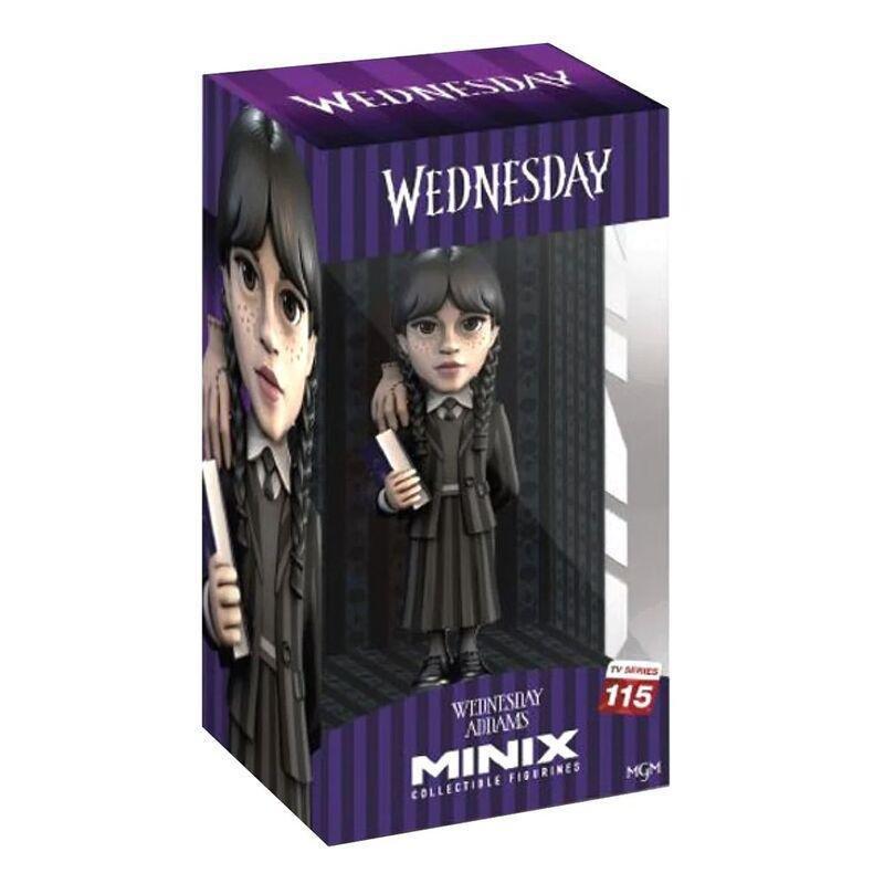 Minix Wednesday - Wednesday Addams With Thing 12cm Collectible Figure, , large image number 3