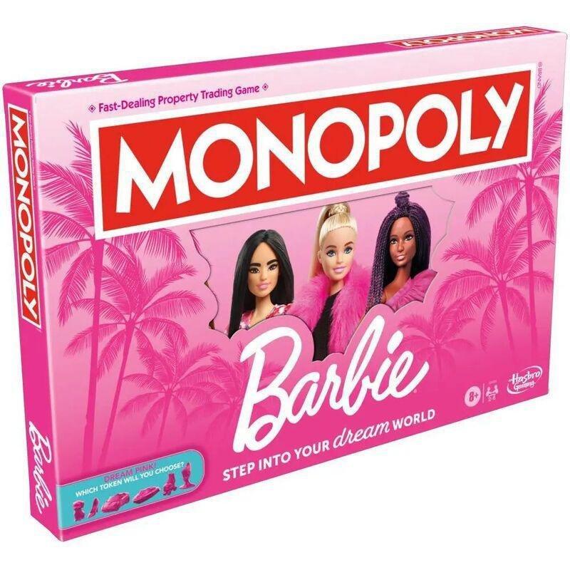 Hasbro Gaming Monopoly Barbie Board Game, , medium