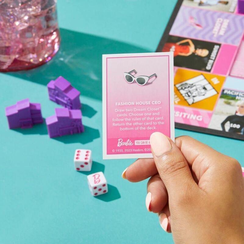 Hasbro Gaming Monopoly Barbie Board Game, , large image number 3