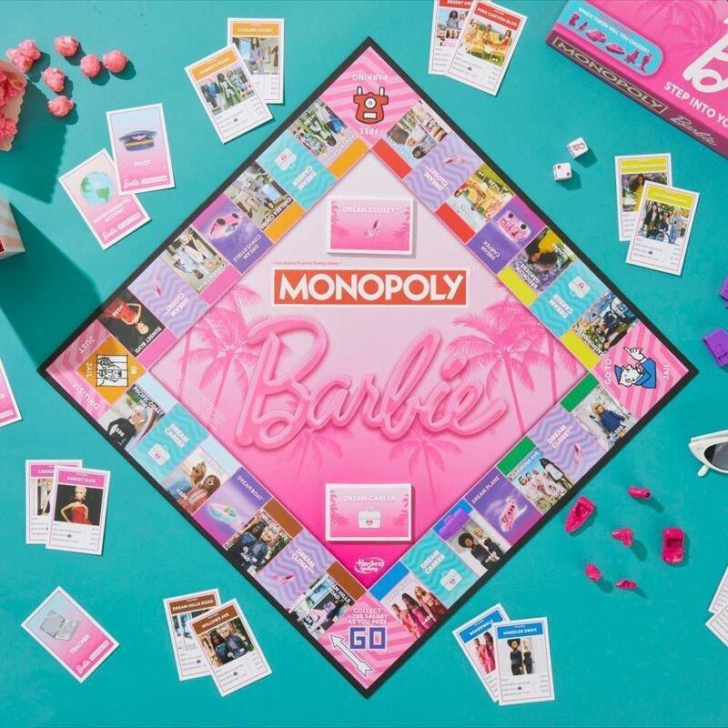Hasbro Gaming Monopoly Barbie Board Game, , large image number 5