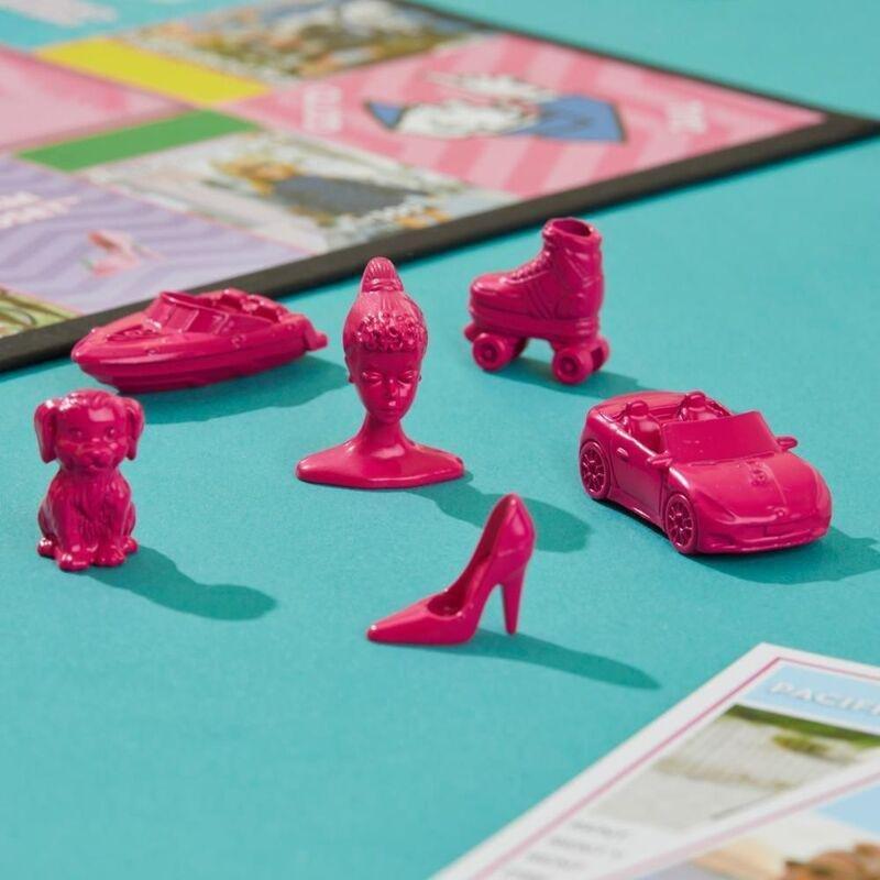 Hasbro Gaming Monopoly Barbie Board Game, , large image number 7
