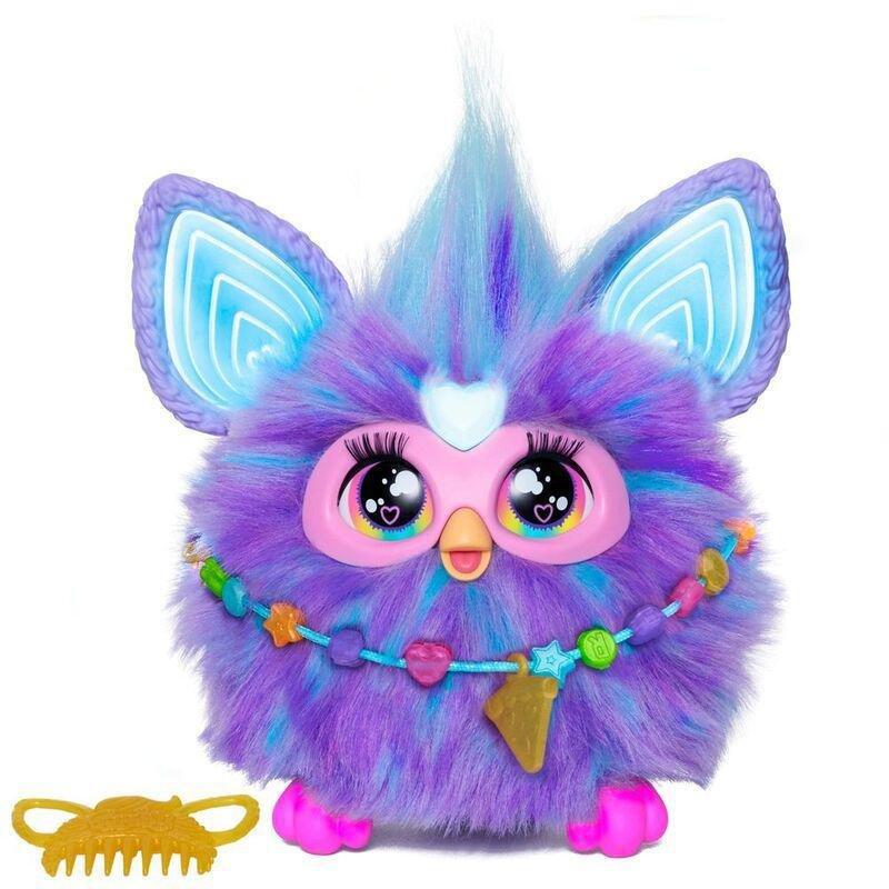 Furby Purple Furby 9-Inch Plush Toy, , medium