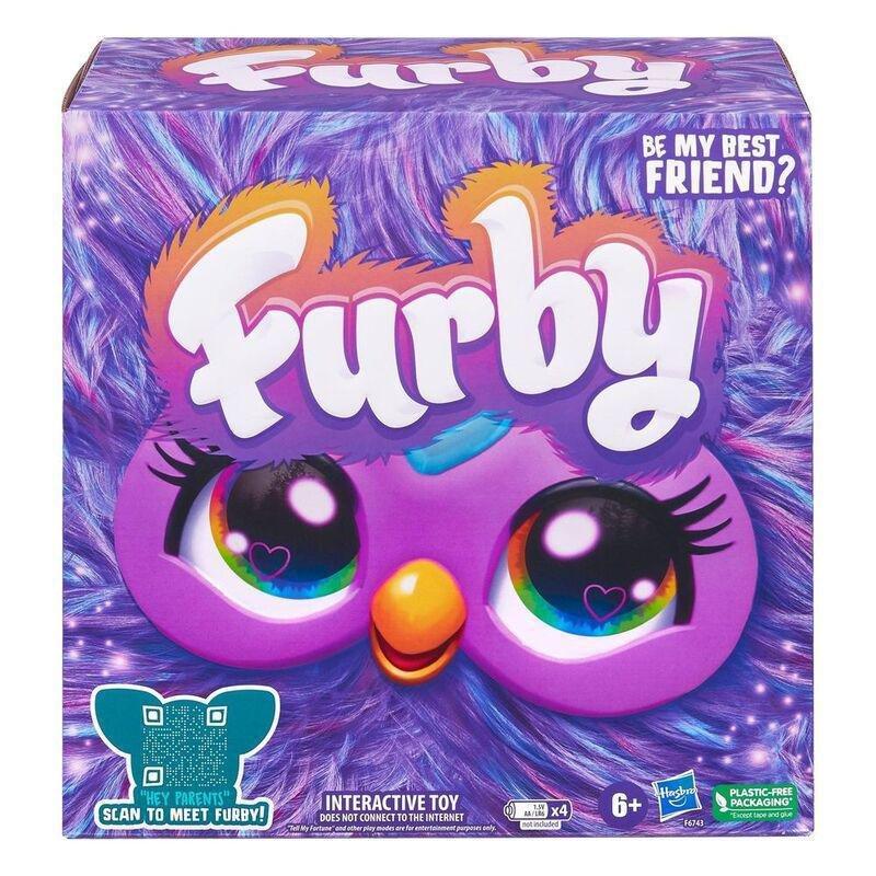 Furby Purple Furby 9-Inch Plush Toy, , large image number 1