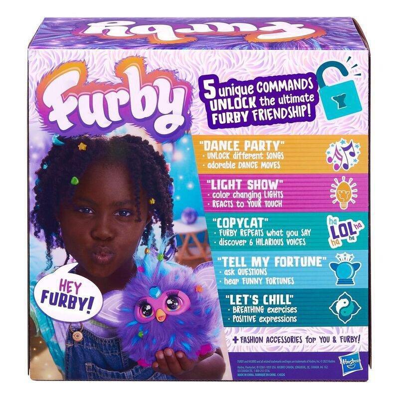 Furby Purple Furby 9-Inch Plush Toy, , large image number 3