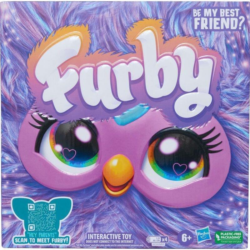 Furby Purple Furby 9-Inch Plush Toy, , large image number 5