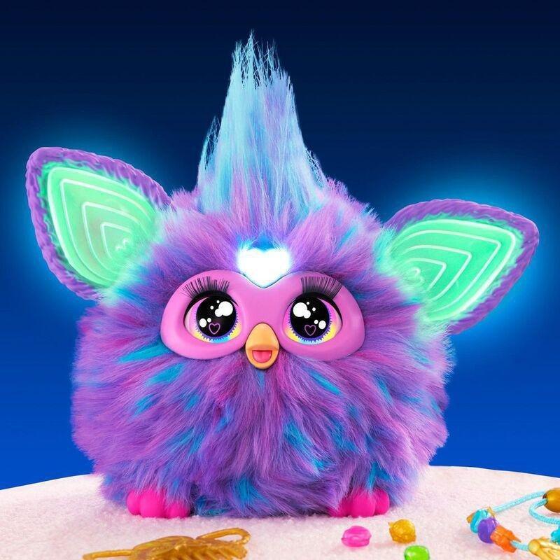 Furby Purple Furby 9-Inch Plush Toy, , large image number 9