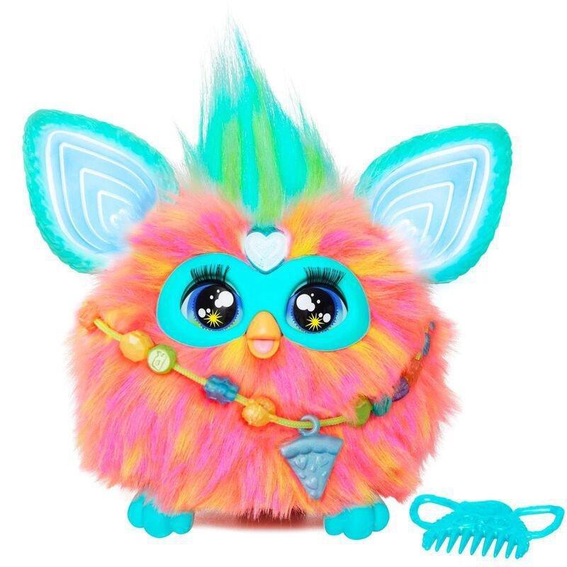 Furby Coral Furby 9-Inch Plush Toy, , medium