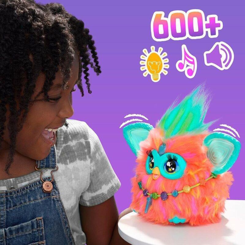 Furby Coral Furby 9-Inch Plush Toy, , large image number 1