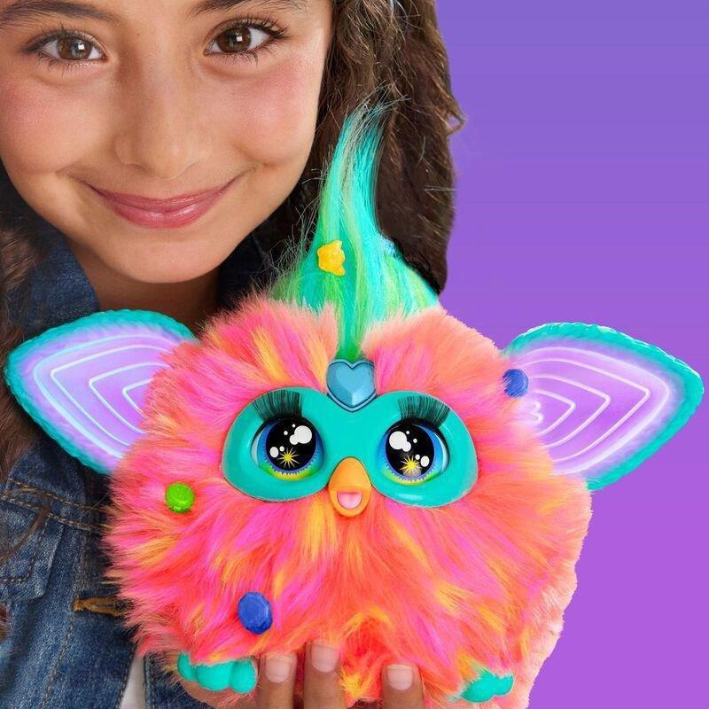 Furby Coral Furby 9-Inch Plush Toy, , large image number 2