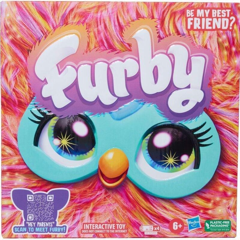 Furby Coral Furby 9-Inch Plush Toy, , large image number 3