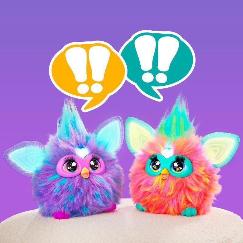 Furby Coral Furby 9-Inch Plush Toy, , large image number 4