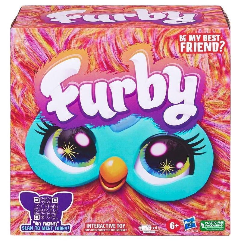 Furby Coral Furby 9-Inch Plush Toy, , large image number 8