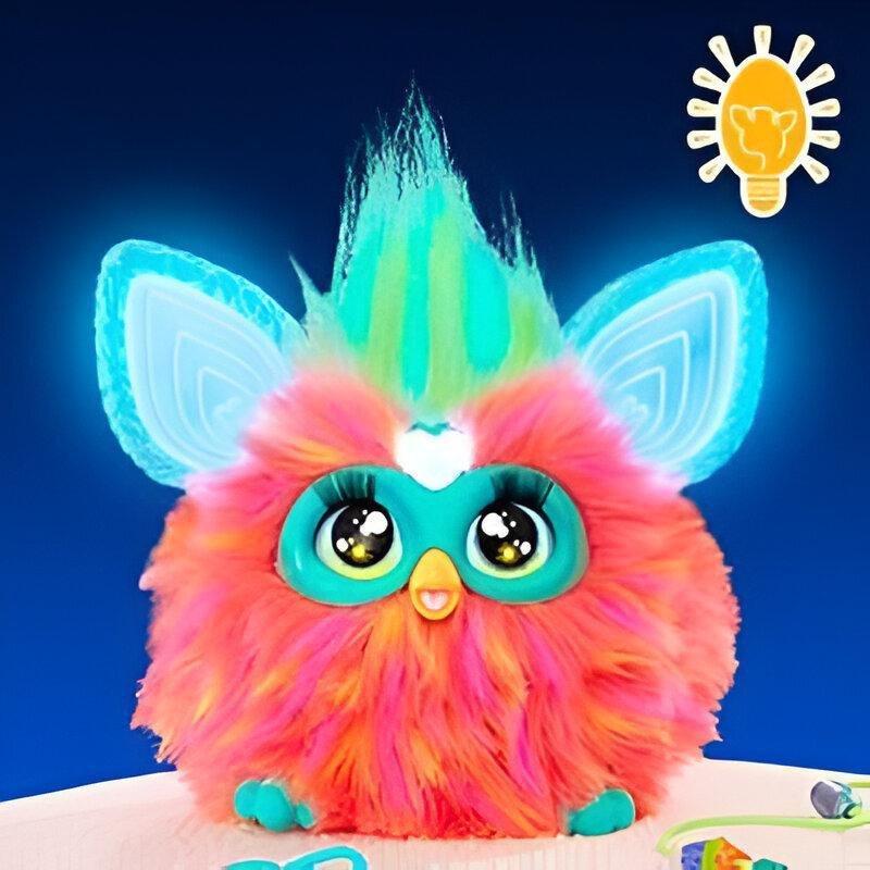 Furby Coral Furby 9-Inch Plush Toy, , large image number 10