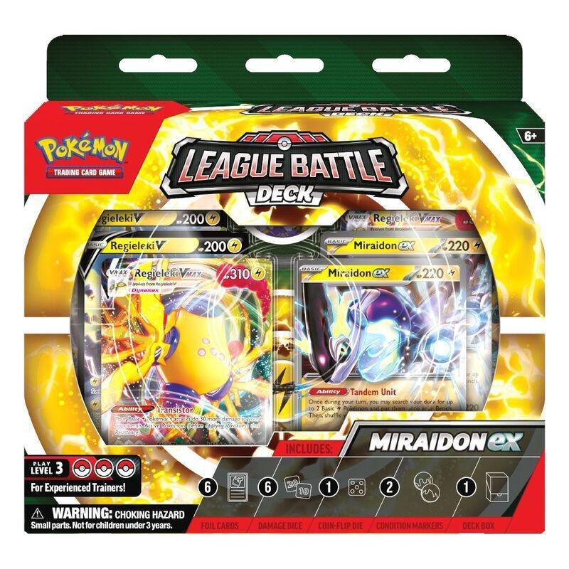 Pokémon TCG Miraidon 23Q4 League Battle Deck, , large image number 1