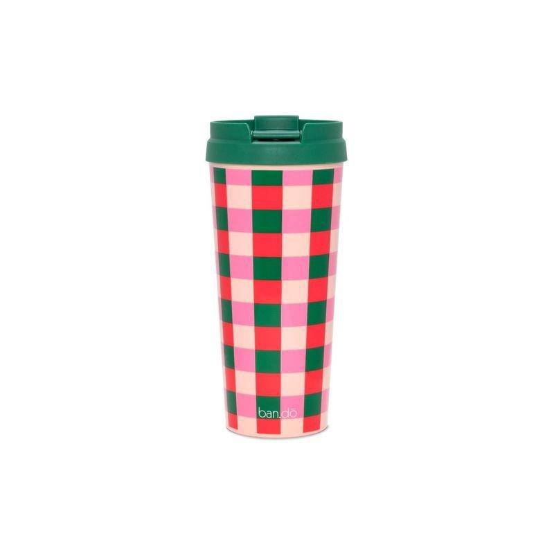 Ban.do Hot Stuff Thermal Mug Buffalo Plaid 473ml, , large image number 0