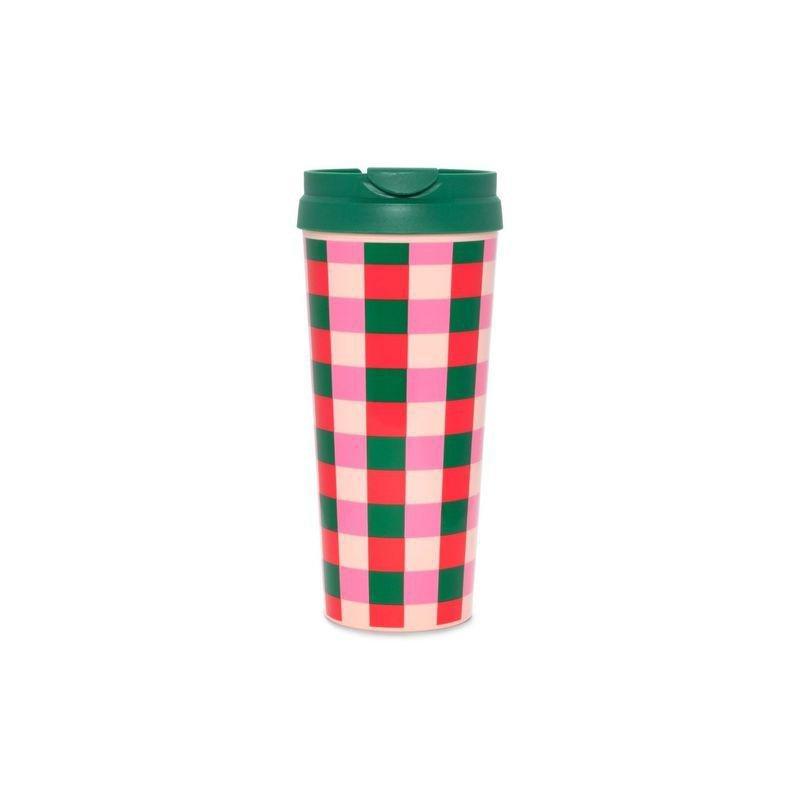 Ban.do Hot Stuff Thermal Mug Buffalo Plaid 473ml, , large image number 1