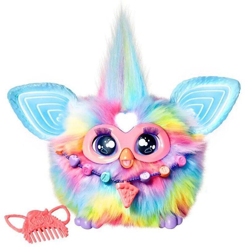 Furby Tie Dye Furby 5-Inch Plush Toy, , large image number 0