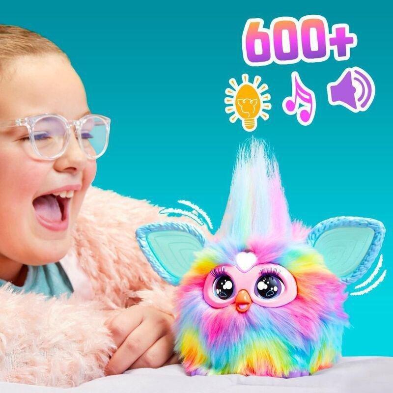 Furby Tie Dye Furby 5-Inch Plush Toy, , large image number 6