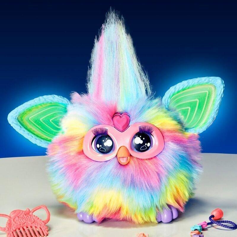Furby Tie Dye Furby 5-Inch Plush Toy, , large image number 7