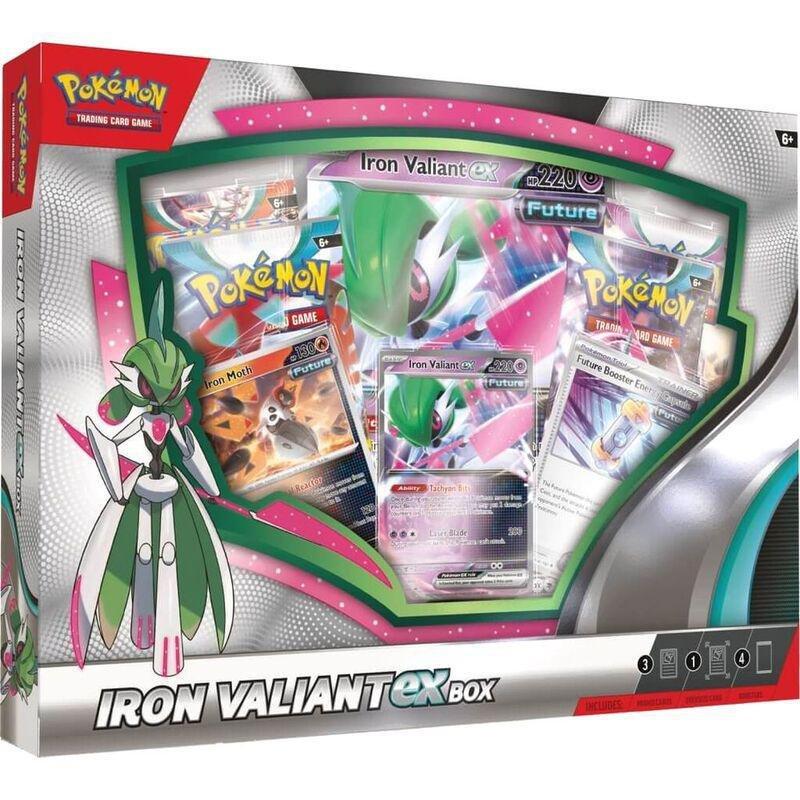 Pokémon TCG Nov EX Box Roaring Moon EX Box/ Iron Valiant EX Box (Assortment - Includes 1), , large image number 0
